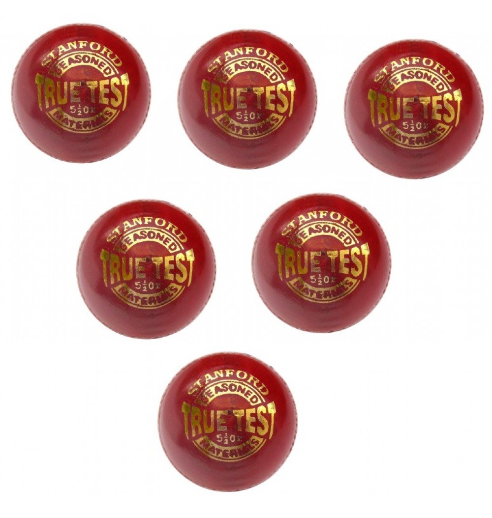 SF Truetest Leather, PU Cricket Ball, Pack of 6 (Red) (B01LY0OQ87) Amazon Price History, Amazon Price Tracker