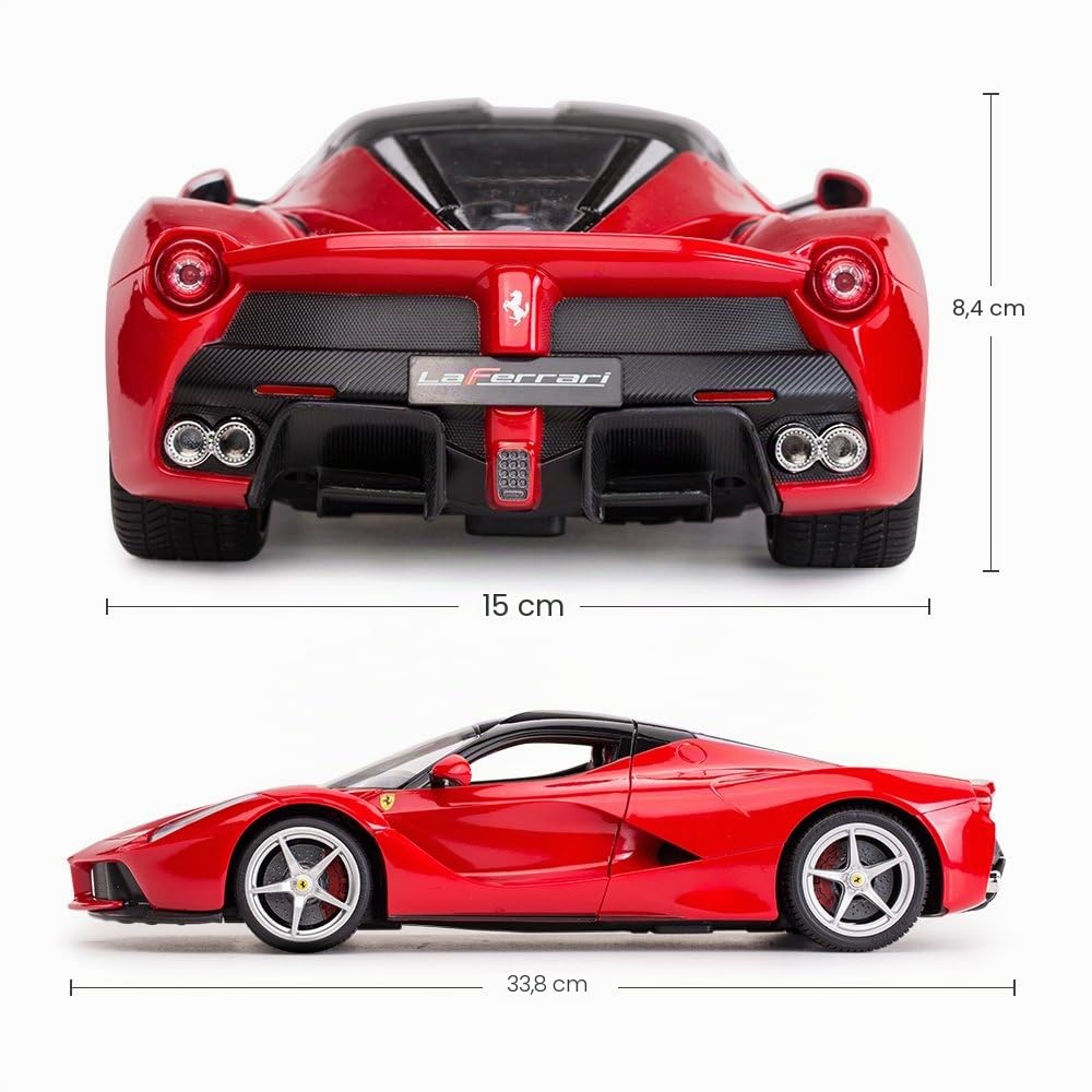 RASTAR Telecomando Ferrari Car 1:14 Rosso Ferrari Macchina Giocattolo La Ferrari Telecomando Auto