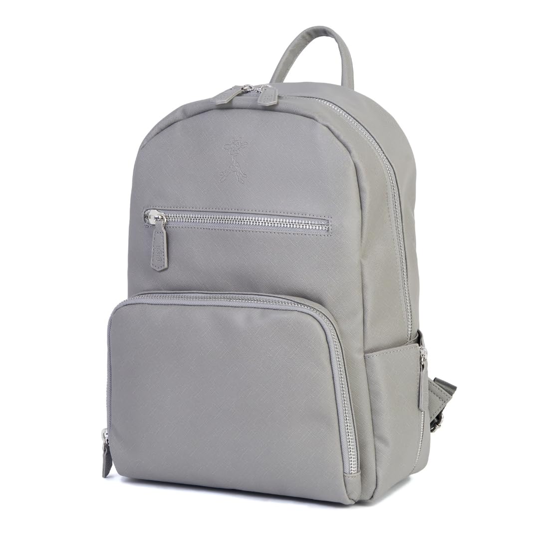 GIGIL Bloom - Zaino fasciatoio moderno, unisex, con 9 scomparti e tasche isolanti, borsa per neonati con fasciatoio portatile, zaino essenziale per neonati