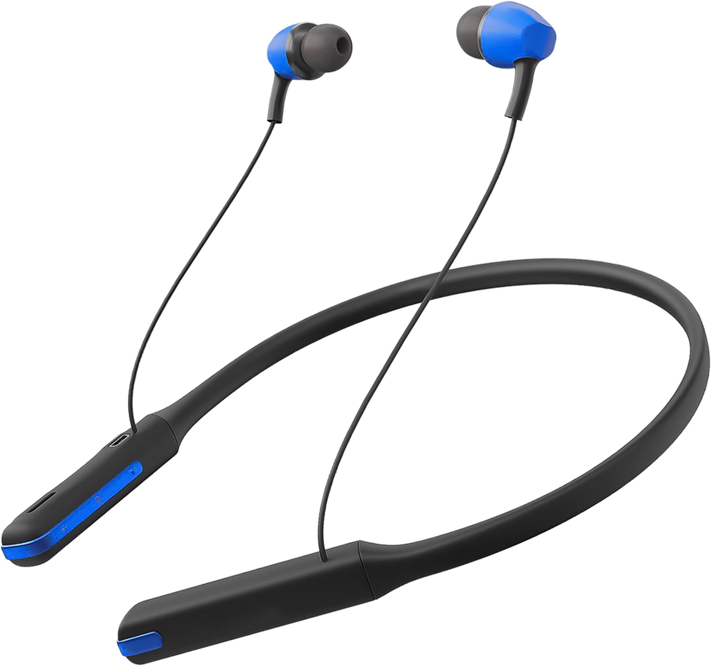 Bluetooth Earphones for Pantech Breeze IV Original BT v5.0 and Mic | Wireless Bluetooth in Ear Neckband Headphones with Mic | Magnetic Earbuds for Tangle Free Carrying, BT ver 5.0,Work from home, In-Ear Bluetooth Headset with mic for phone calls | Fast Charging- 35 Hours Playtime Back Up, Black , COLOUR VARY, ZR11