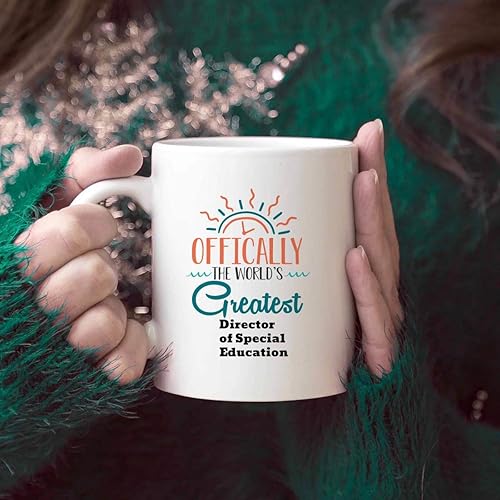 Miniatura 3 de Best Director of Special Education Mug Gift for Men Women - Boss Leader Manager 11Oz Cup Gifts - Office Presents Cups Mugs T-Shirt