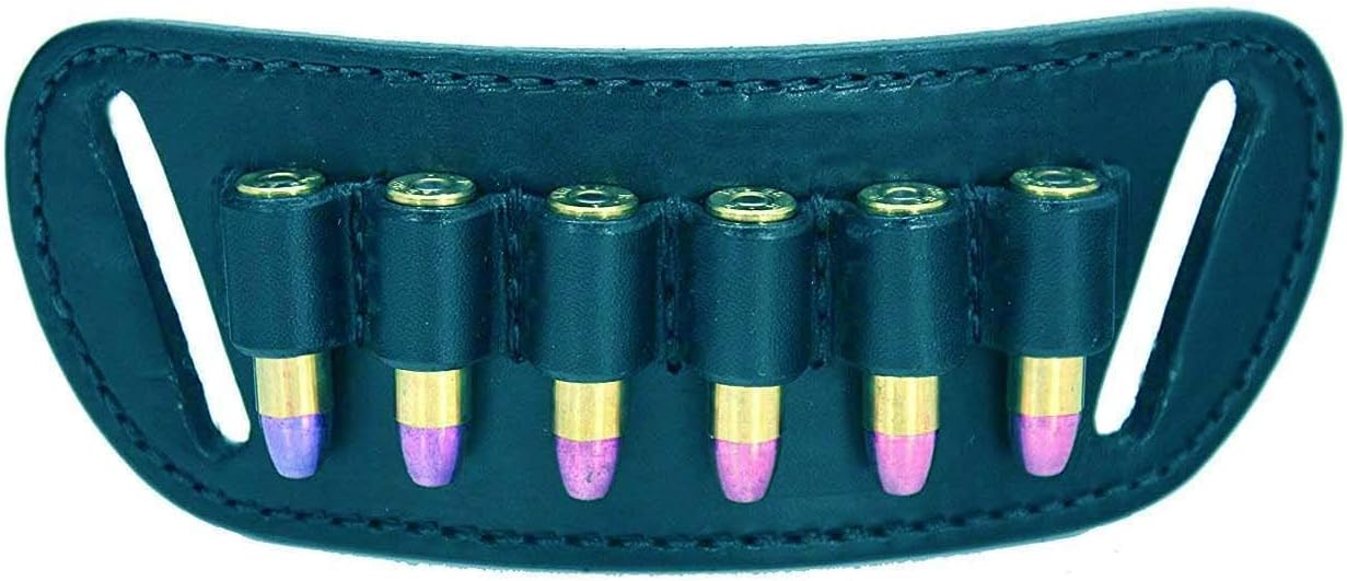 .38/.357 /.45 Caliber Cartridge Loop Holder Belt Slide Holster - CCW - Concealed Carry - Ammo Loop - Bullet Loops - Mag Holster