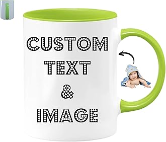Custom Mug With Pictures, Personalized Coffee Mug, Custom Coffee Mug, Tazas Personalizadas, Novelty Customized Gifts for Men and Women Tea Cup Taza Personalizada 11oz Both Sides Mothers day