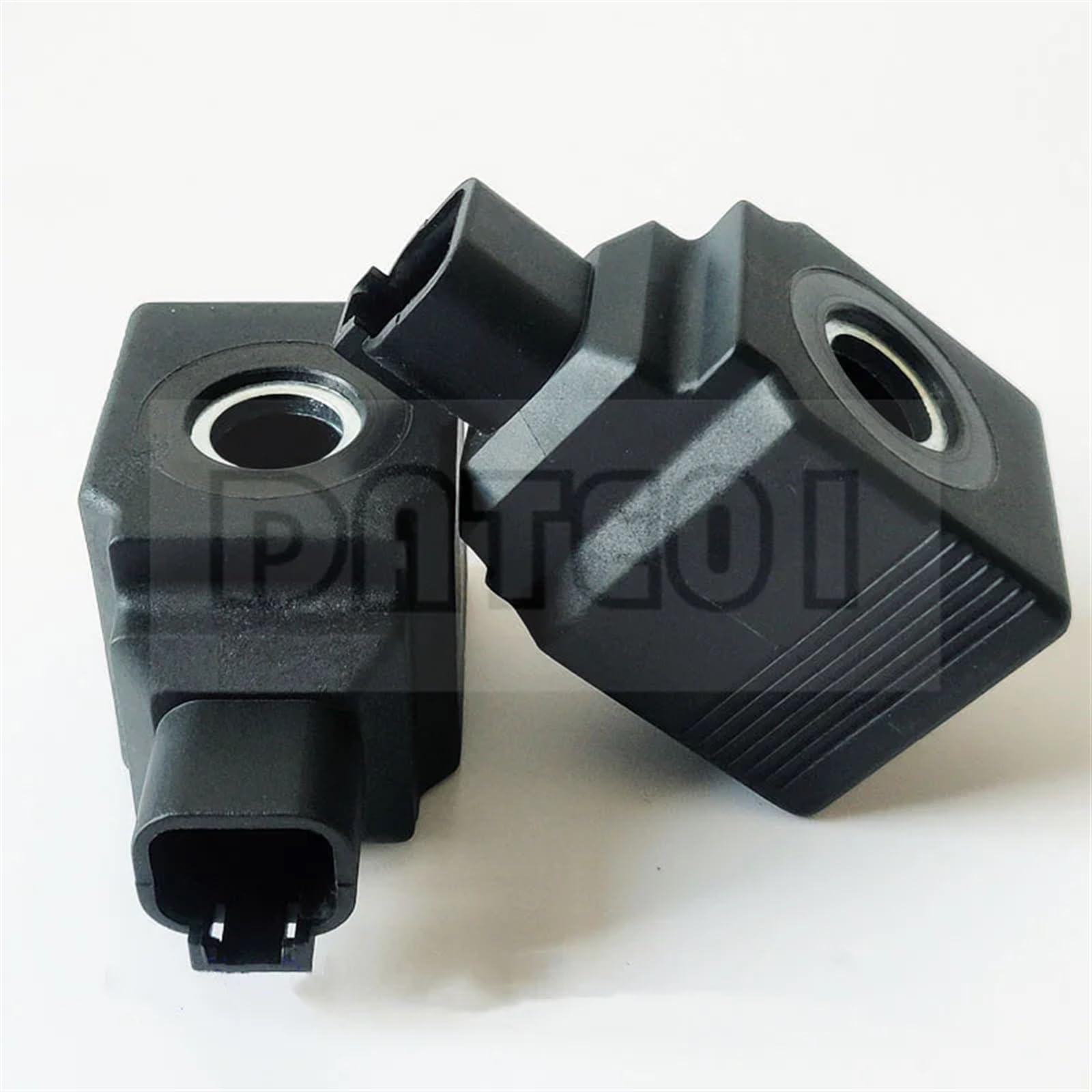 Coil Pilot Magnetventil, Spule, Magnetventil, Spule mit zwei Nadeln, Grabmaschine DC 24 V DC 12 V (DC 12 V)