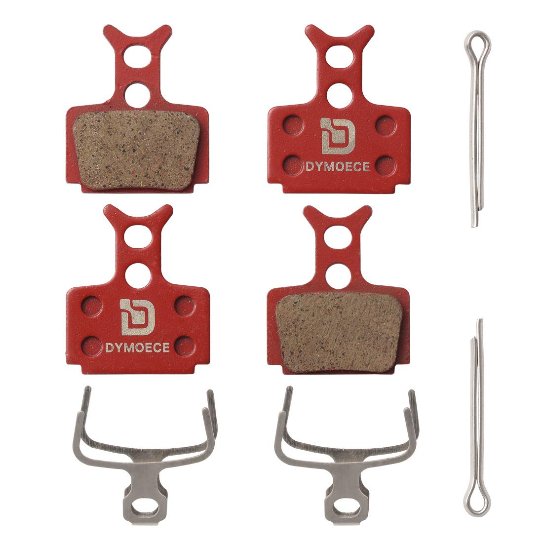Dymoece 2 Pairs Bicycle Disc Brake Pads Compatible with Formula The One FR R0 R1 RX R1R Mega C1 CR3 T1 (Organic Resin,Semi-Metallic,Sintered Metal) SCP-FO