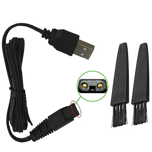 Recargable para máquina de afeitar eléctrica SOLO Recargable de cuerpo completo para afeitadora y peluquería, línea de carga de repuesto de 5 V,