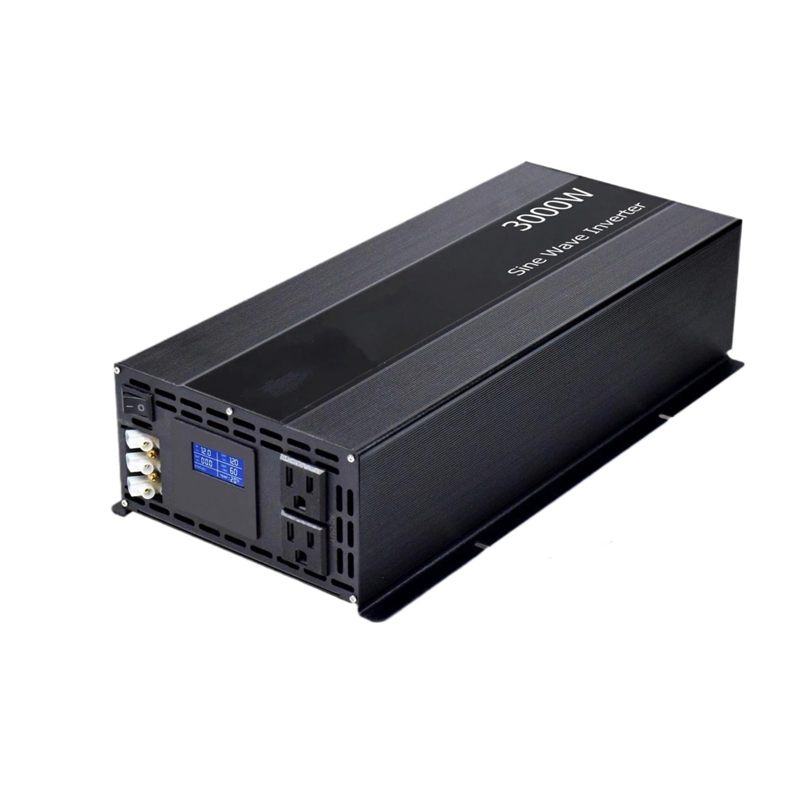 Convertidor Adaptador Panel Solar Batería Inversor Onda Sinusoidal para Pura Fuera Red 1KW 2KW 3KW 12V/24V/36V/48V DC A 110/120V/220V/230V/240V AC inversor
