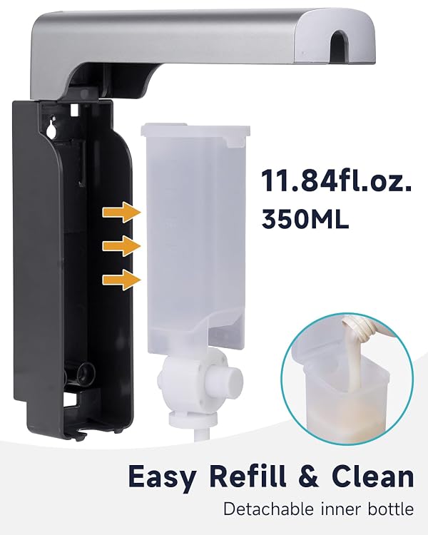 AIKE 3 Chambers Shower Shampoo and Conditioner Dispenser for Home Bathroom by AIKE - Used condition - Image 8