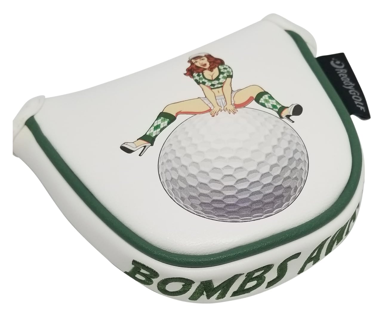 Bombs Away! Embroidered Putter Cover - Mallet by ReadyGOLF