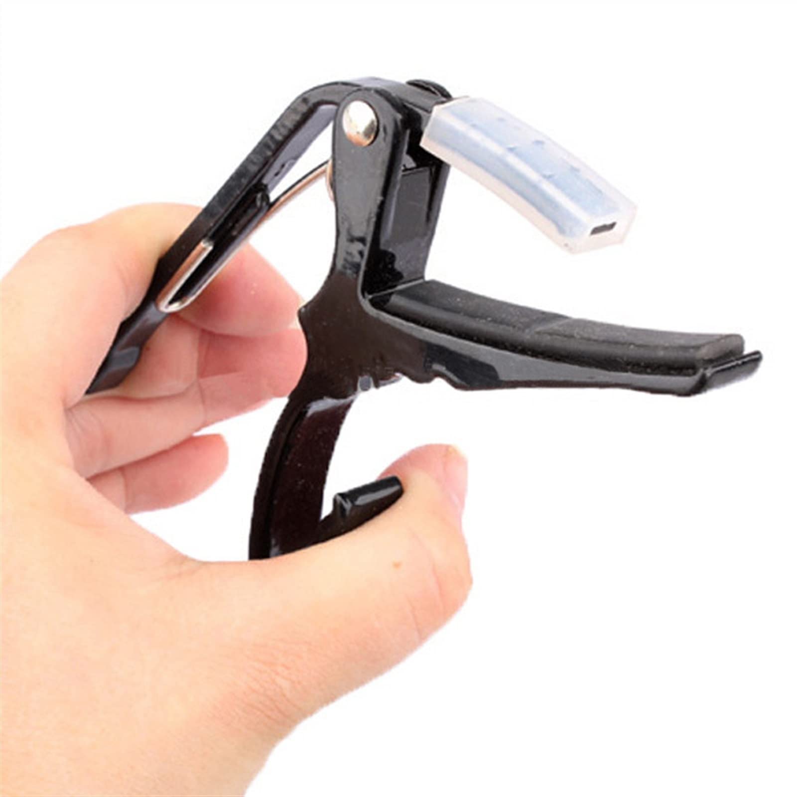 10 SZTUK Czarny Quick Change Clamp Key Capo Do Części Do Gitary Elektrycznej Akcesoria Profesjonalny Narzędzia do Gitary