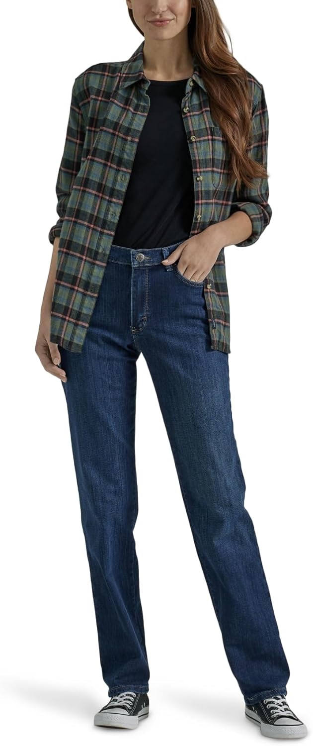 Lee Women's Relaxed Fit Straight Leg Jean - Image 4