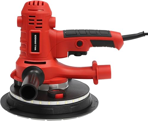 Miniatura 6 de Lijadora portátil de 110 V 1200 W, lijadora portátil para paneles de yeso, extracto de Gy-prock Du-st para pared seca, lijadora de paneles de yeso