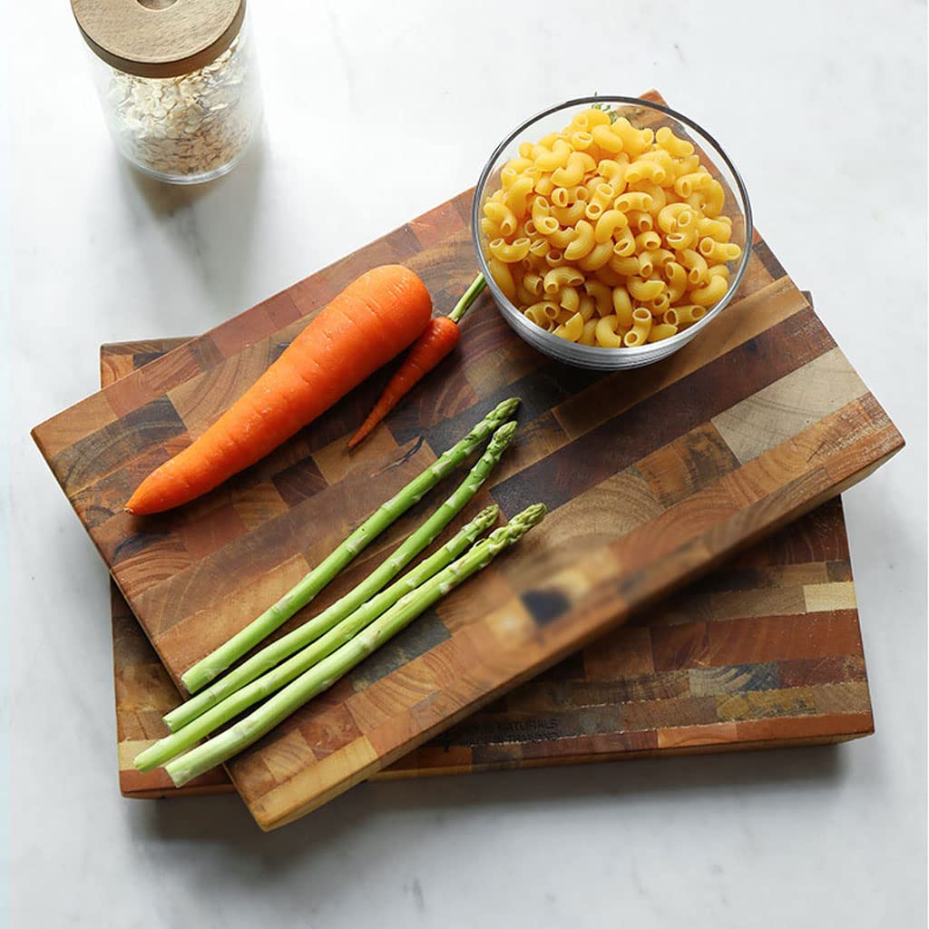 Tagliere Choing Board Grande Tagliere in Legno per Cucina Tagliere in Legno per giunzioni Reversibile per Carne e Verdure Cucina Sulies