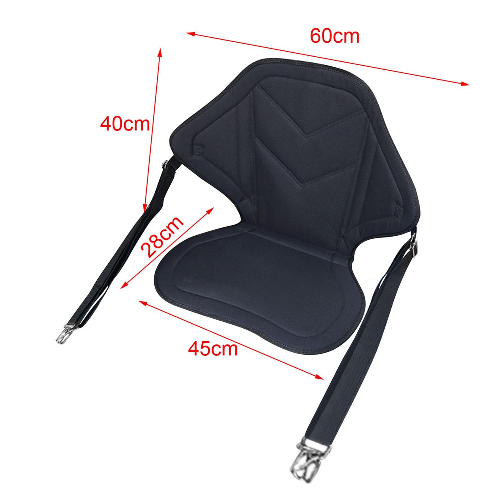 Harilla Kajaksitz, Bootssitz, Premium-Erwachsenensitz, Bequeme Rückenlehnenunterstützung, Paddle-Board-Sitz, Kanusitz für Kajak, Surfbrett, Fischerboot