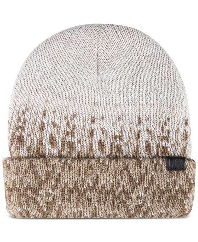 Bonnet en tricot pour homme Kenneth Cole couleur kaki chaud et confortable