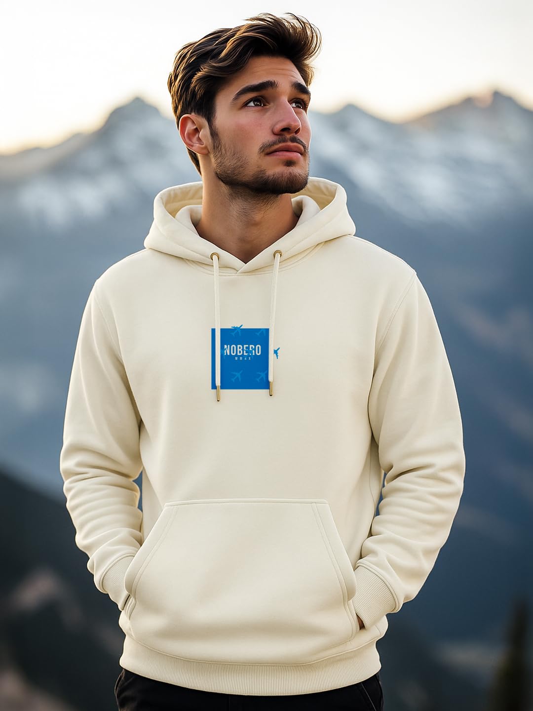 NOBERO Sudadera para hombre 1M-TWHO-C0530 (paquete de 1)
