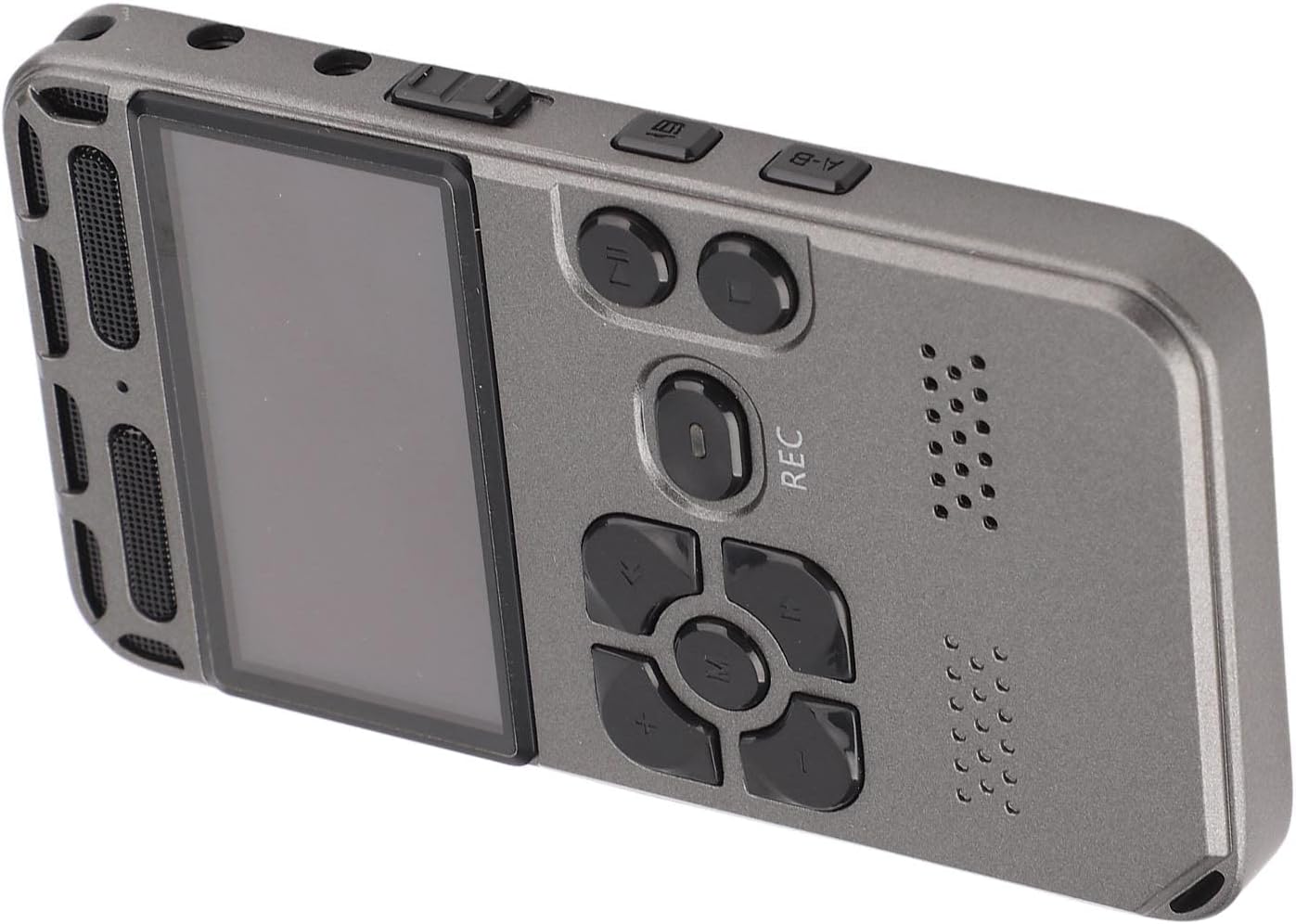 8GB Digital Voice Recorder, AB Repeat Function, Portable Voice Activated Recorder, with 128×64 LCD Screen, MP3 Player, USB2.0, 850mAh, for Lectures, Meetings, Interviews