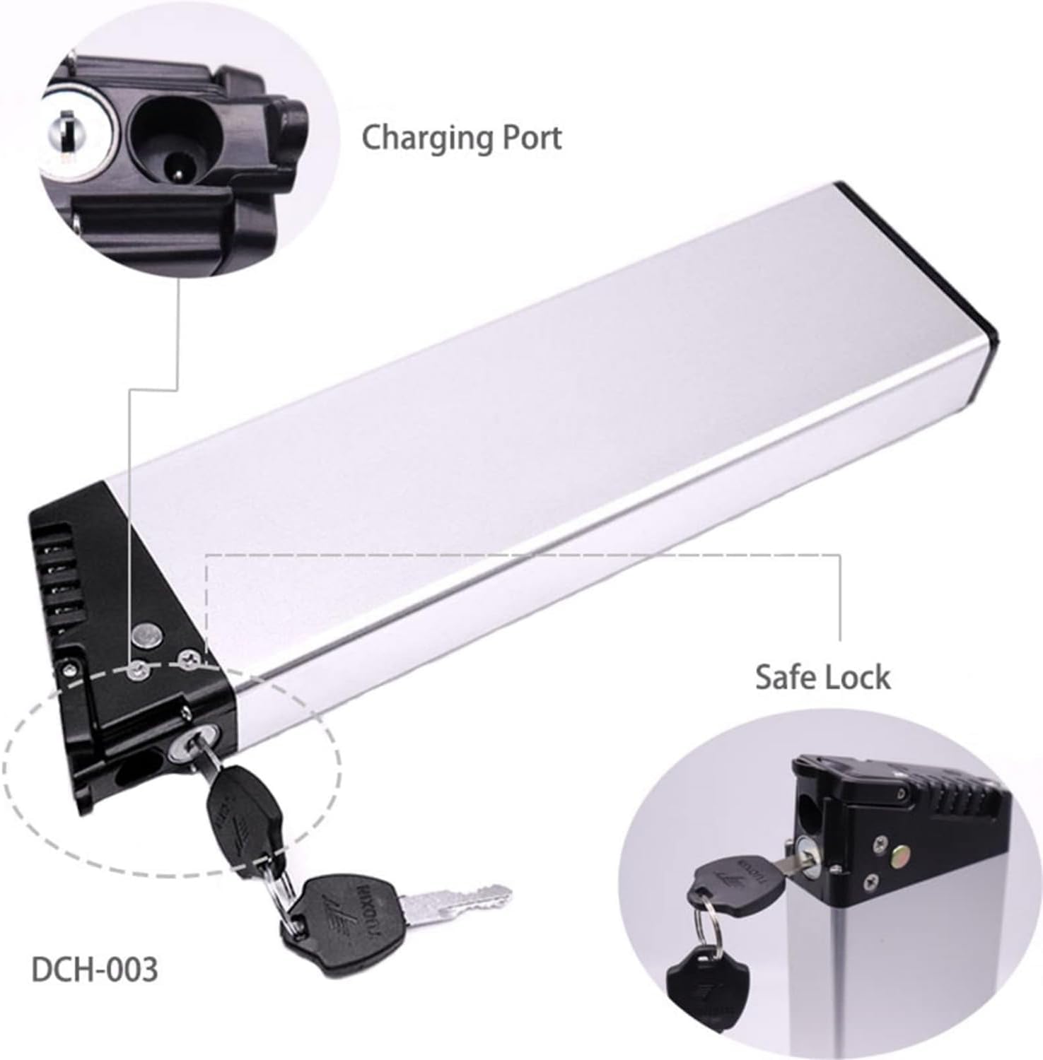 Akumulator rower elektryczny 36 V 10,4 AH/12AH, 48 V 9AH/10,5AH E-Bike Akumulator litowo-jonowy Płyta ochronna BMS do 500 W Składany E-Bike Motor