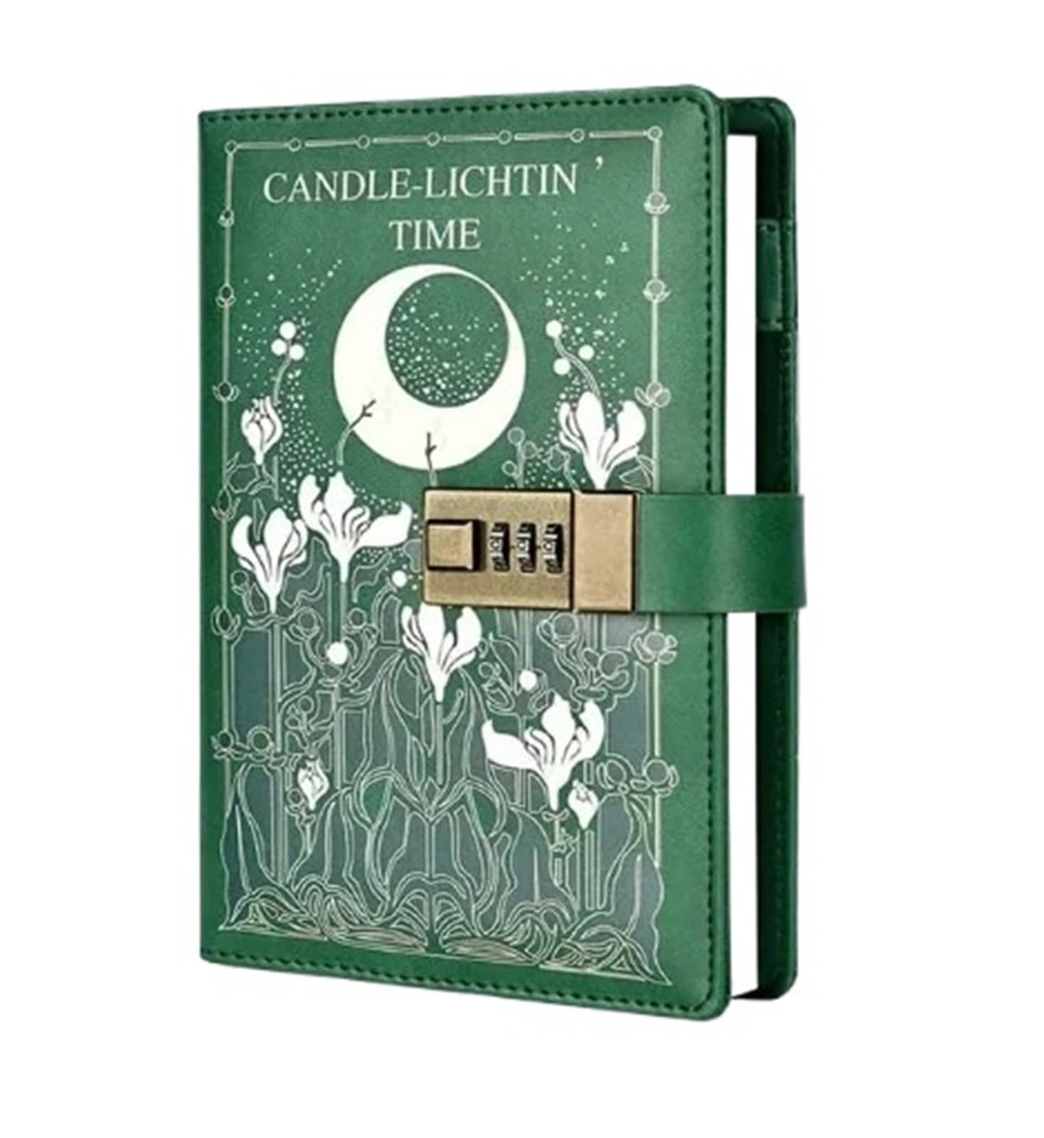 Carnet Secret Journal Vintage en Similicuir B6 avec Serrure 224 Pages Agenda protégé par Mot de Passe Agenda Multifonctionnel Organisateur Fournitures de Papeterie(Color 2)