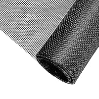 BUZIFU Zanzariera Rete in Fibra di Vetro, Zanzariera a Rete per Finestre 130 * 150cm Ricambio Rete Zanzariera per Finestra Resistente a Raggi UV con 1
