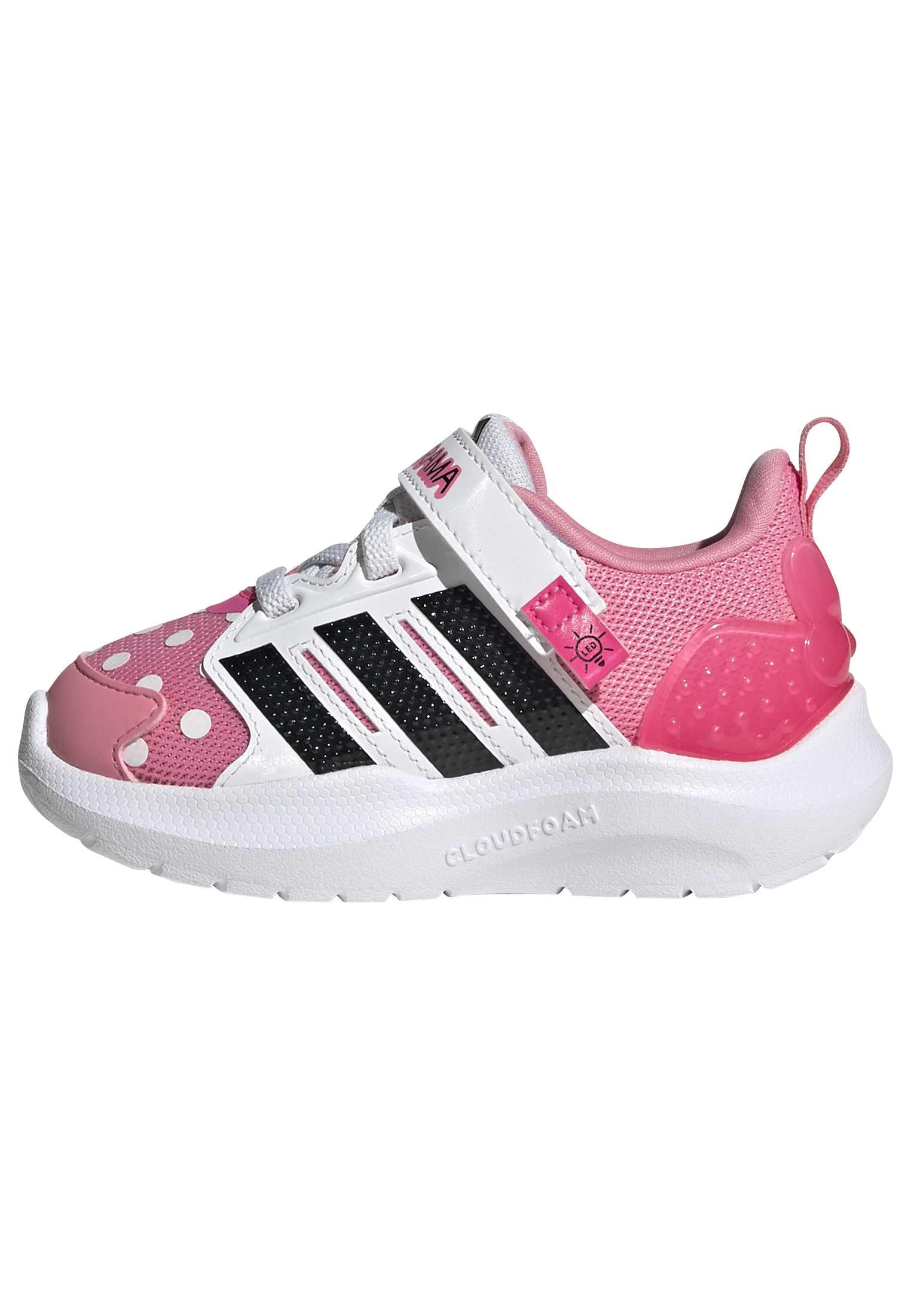 adidas Unisex - Bimbi 0-​24 Disney Minnie Mouse Lightorama Runner Infants Shoes, Bliss Pink/​Core Black/​Lucid Pink, 25 EU