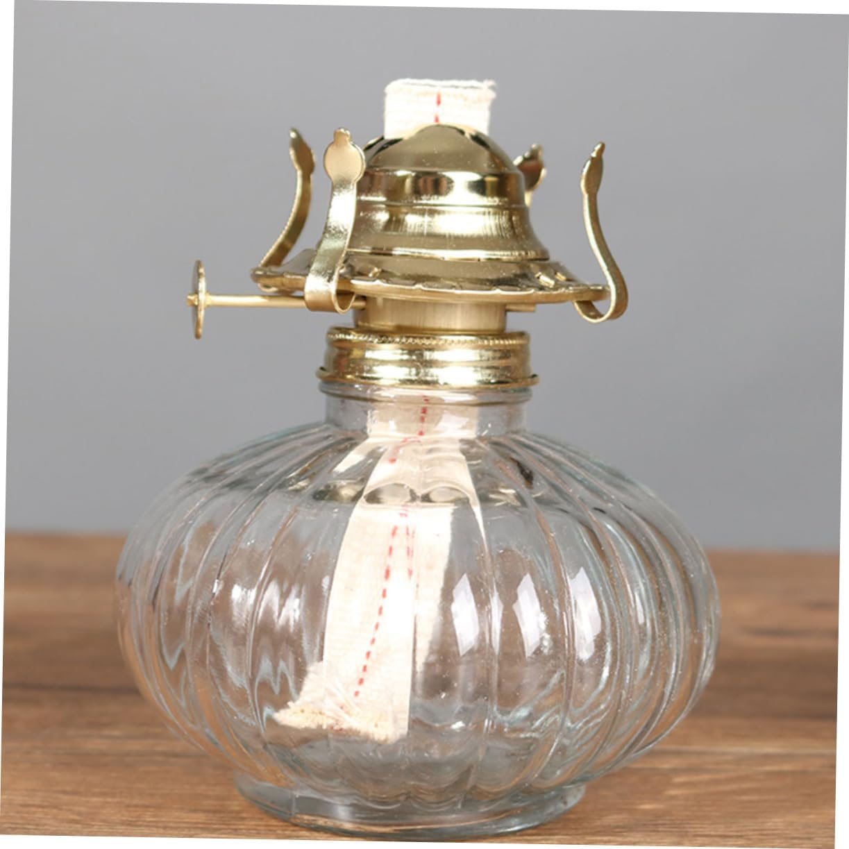 Cabilock 1 Set Oil Lamp Wick Burner Kerosene Lamp Wick Accessory Replacement for Outdoor Oil Lanterns