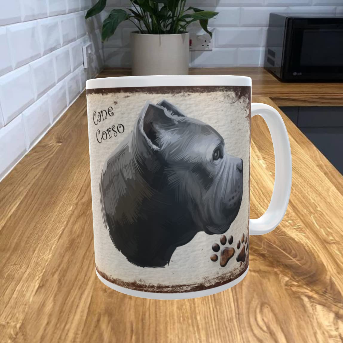 Shawprint Limited Cane Corso 11oz Coffee Mug My Dog's Prayer Theme 510DRMUG