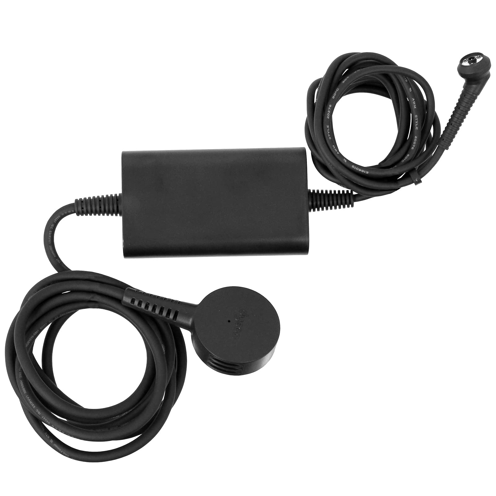 Spares2go 360 Magnetic Charging Cable compatible with Dyson fits Corrale HS03 Hair Straightener (UK 3 Pin Plug)