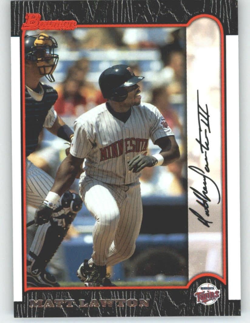 1999 Bowman 283 Matt Lawton Minnesota Twins (Baseball