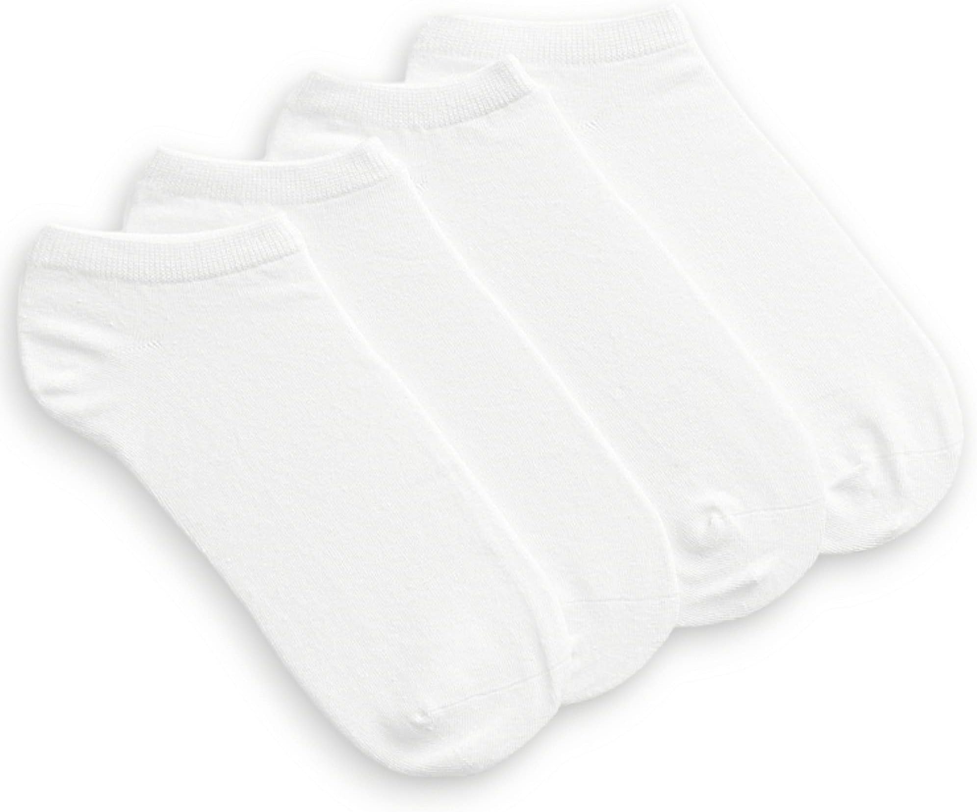 LEALDEALZAnkle Socks for Men & Women (Unisex) - Made with Soft, Breathable & Durable Cotton, Anti Odour, Free Size - Pack of 4 - suitable for Sports, Gym and Daily use