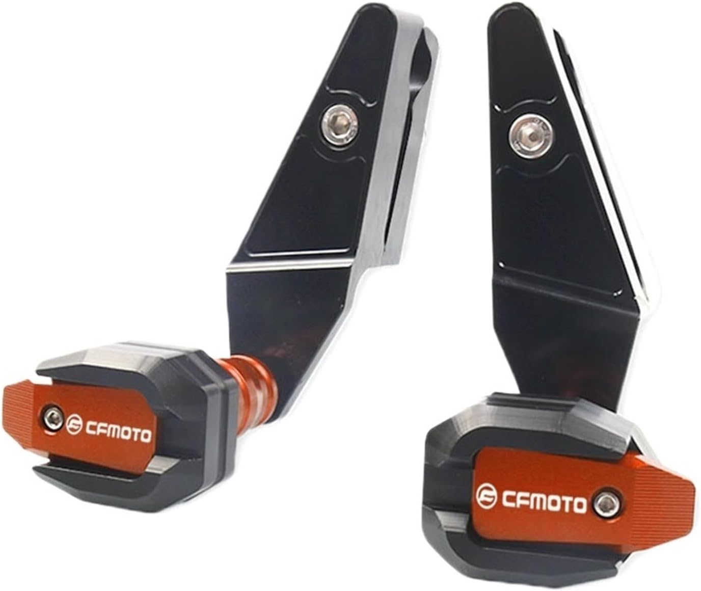 Compatible with 250SR 300SR Motorcycle Falling Protection Frame Slider Fairing Guard Crash Pad Protector(Black-CFMOTO)