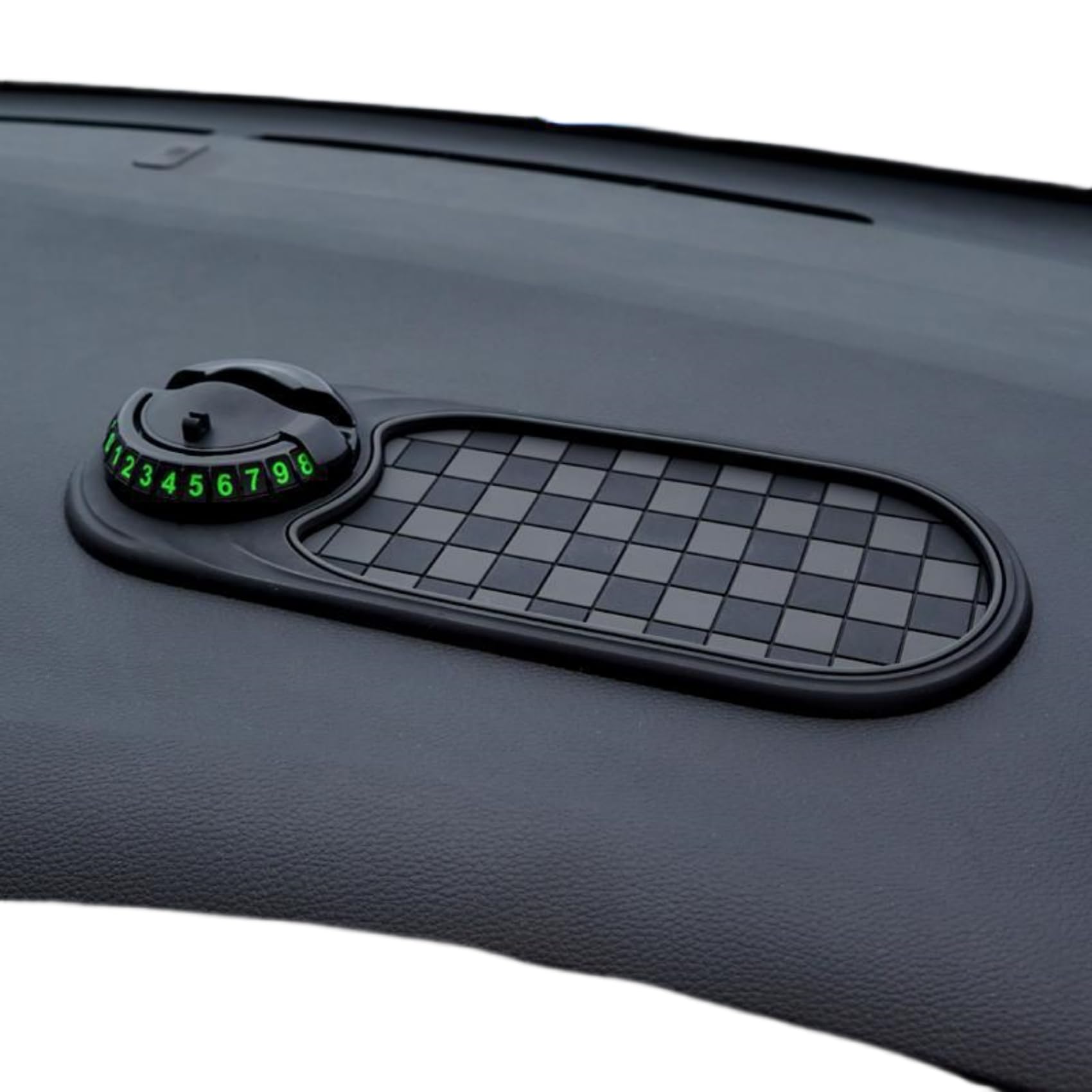 Support Téléphone Voiture En Silicone Antidérapant - Tapis De Bord Multifonction Pour GPS Et Smartphone