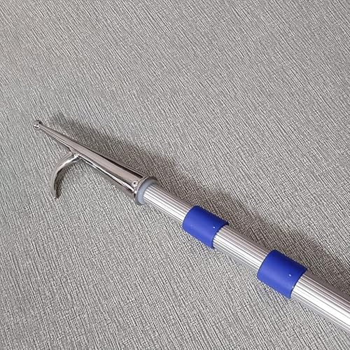 Gancho telescópico para embarcaciones de acero inoxidable para rescate y amarre 5