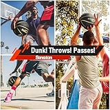 Senston Size 7 Basketball With Pump - Indoor/Outdoor Street Game Training Ball - Image 6