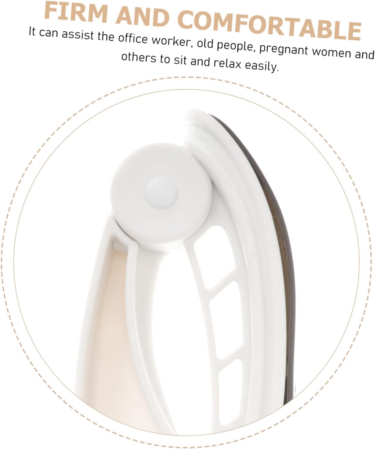 2pcs Wear-Resistant Armrest Replacement for Office Chairs Ergonomic Arm Pads for Daily Use by Office Workers Seniors and Pregnant Women Sleek Design for Home