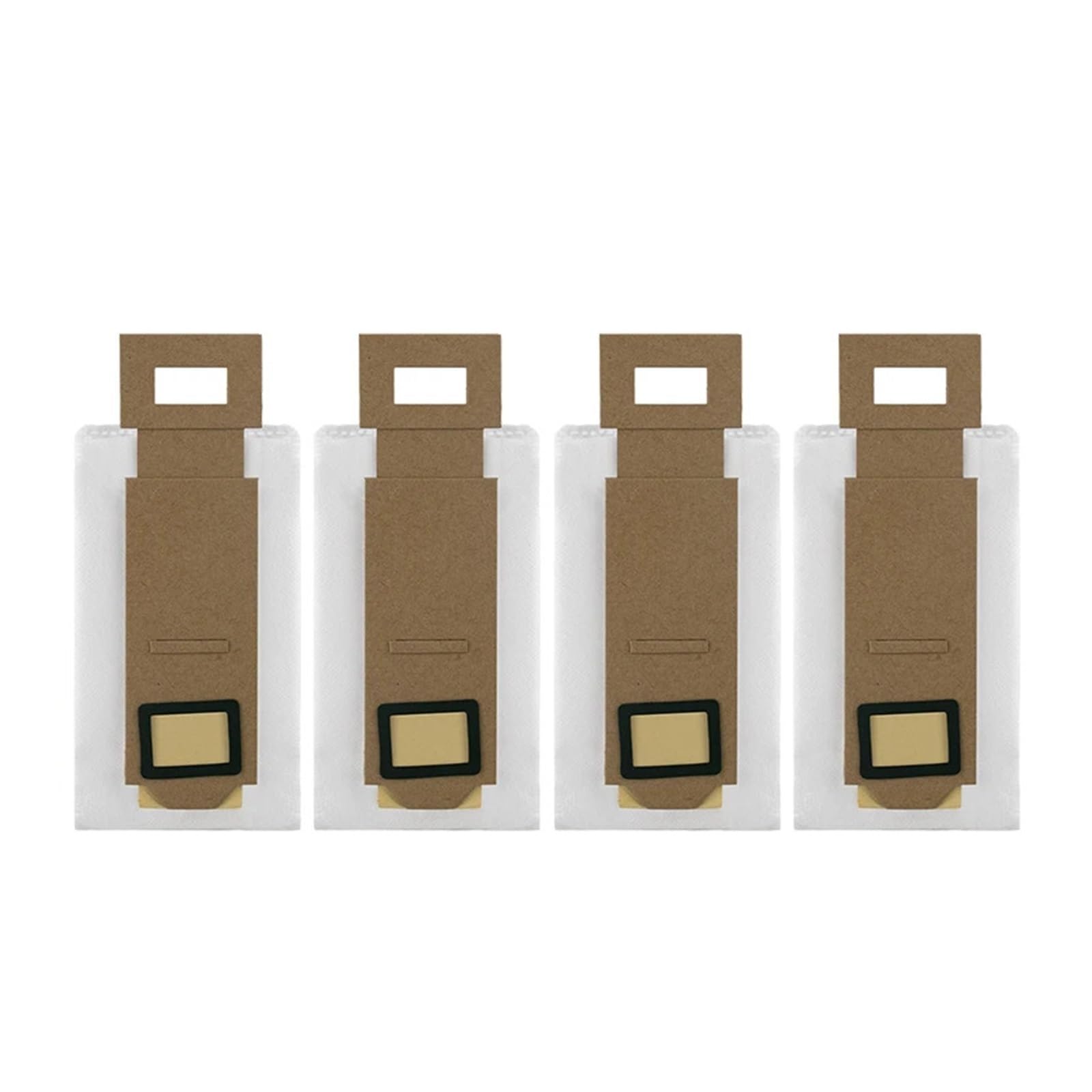 Sacs collecteurs de poussière haute filtration pour Roborock S7 aspirateur 4 pièces