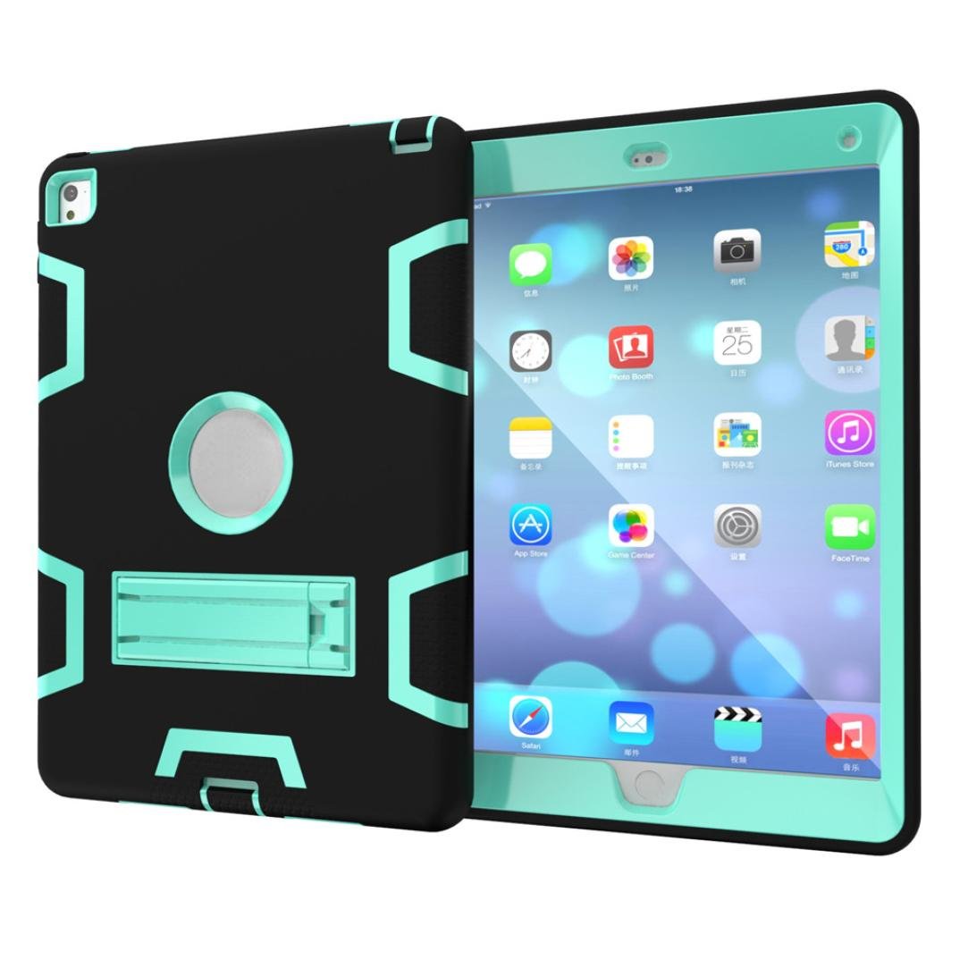 Feite Layer Hybrid Armor Protective Stand Cover Case For iPad Air 2 (Color D)