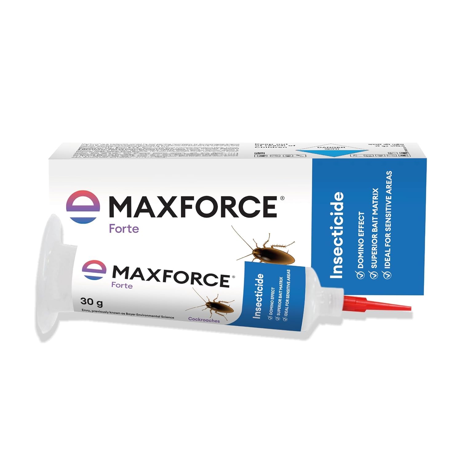 Maxforce Forte 30gm Cockroach killer gel for Home and Kitchen | Strong ...