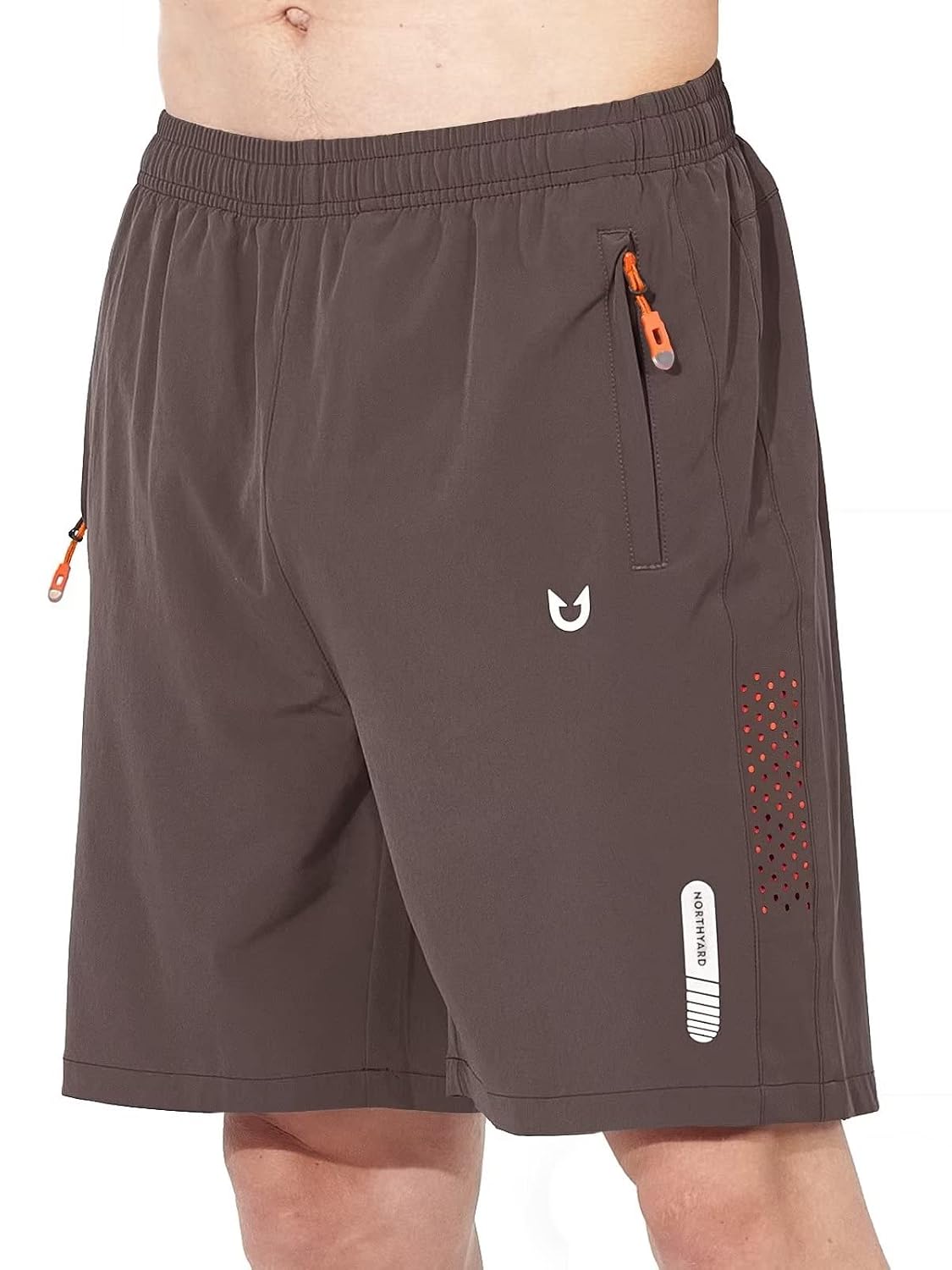 NORTHYARD Men's Athletic Running Shorts, 3-Pack - Image 10