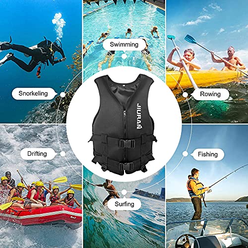 Zwemvest voor volwassenen, zwemvest voor watersport, uniseks reddingsvest, zomerzwemvest, zwemvest, zwemvest voor 20-120 kg kinderen, dames en heren - Image 4