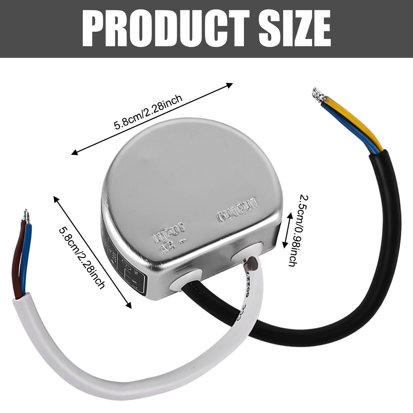 LED Transformator 12 V 36 W 3 A: Mini Voeding V, 230 Naar Kleine Waterdicht Ip67 Constante Spanning 230v 12v Voor Strips 1374911448