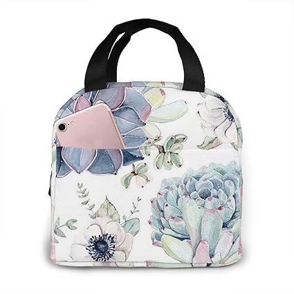 Succulent lunch bag Clearance
