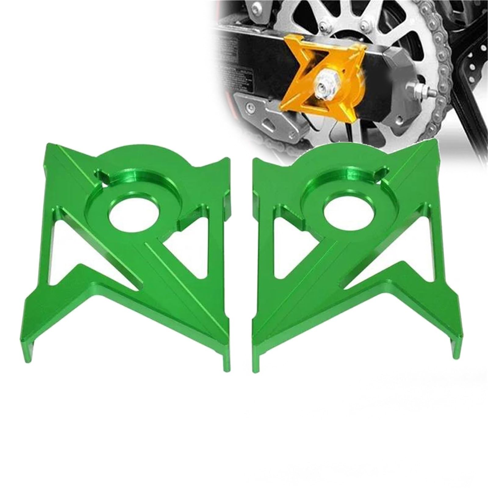 Tendeur de chaîne de moto haute précision pour bras oscillant Kawasaki Z800
