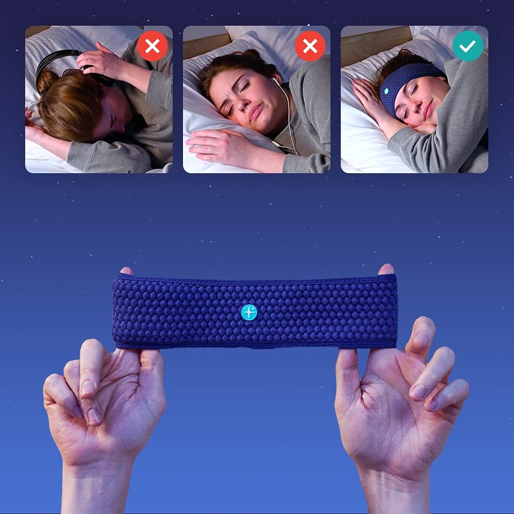 Auriculares Bluetooth para dormir Diadema con acceso a historias hipnóticas y sonidos de expertos en sueño
