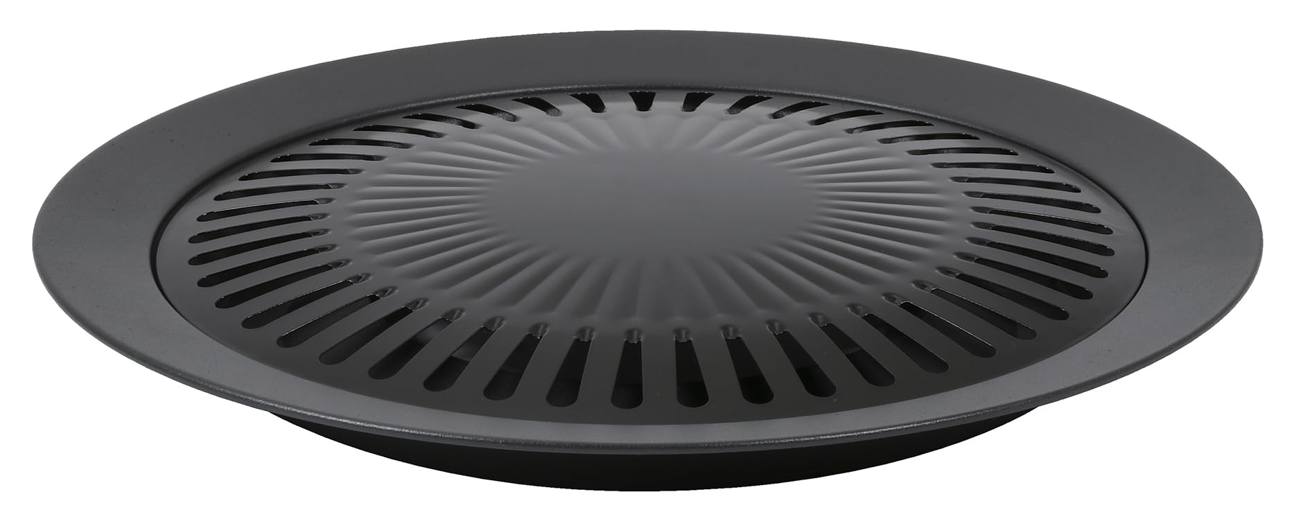 Pearl Metal HC-938 Barbecue Grill, 12.2 inches (31 cm), Round, Fluorine Resin Coating Coating for Cassette Stovetops Burner : Home & Kitchen