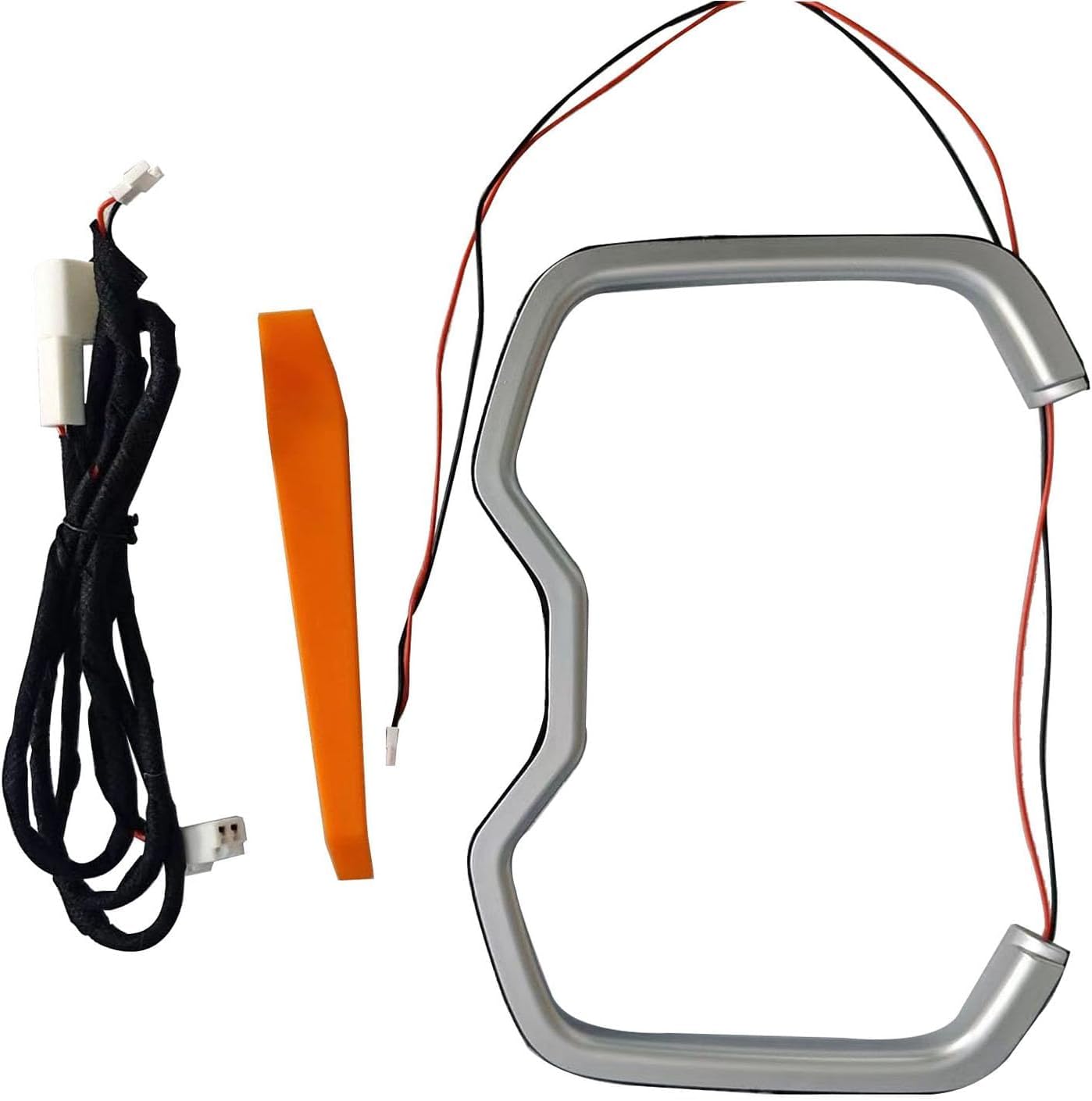 MXtrim for Toyota RAV4 2019 2020 2021 2022 2023 2024 Car Accessories LED Light Interior Water Cup Holder Decoration Lamp Cover Trim 1pcs