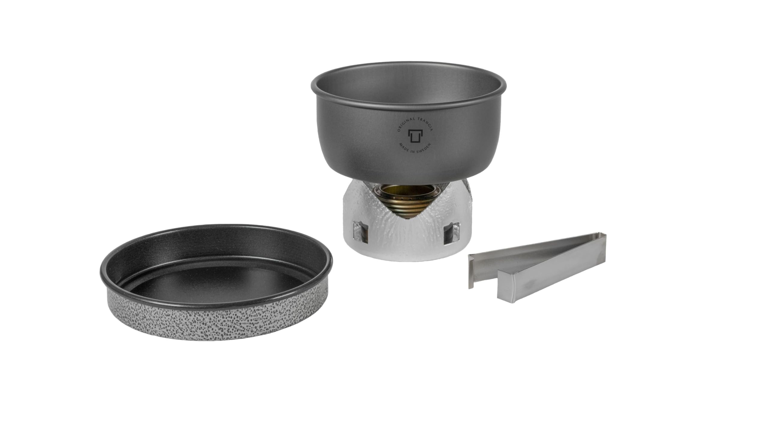 TRANGIA Minikocher 28HA/NS Campingkocher mit Non-Stick-Pfanne