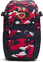 Under Armour Unisex Utility Baseball Backpack - Midnight Navy/Metallic Gold Print, One Size Fits All
