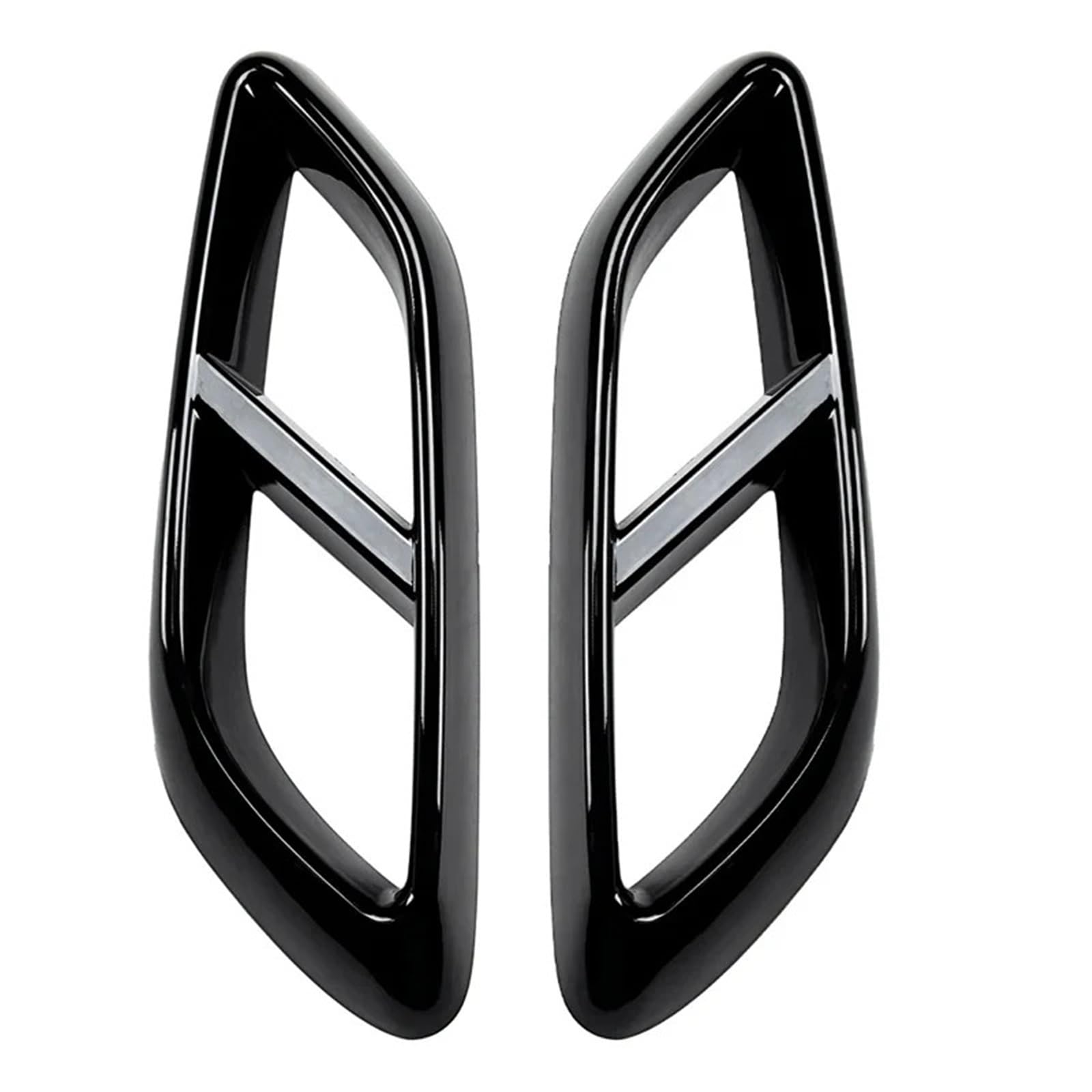 Compatible for Mercedes Benz CLE Coupe Car Rear Throat Exhaust Pipe Tail Muffler Tips Cover Trim Sticker 2024+ C236 CLE260 300 CLE53 AMG(Glossy Black)