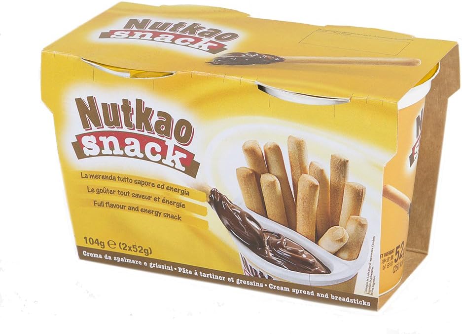 Chocolate and Bread Stick Snack (2X 52g)